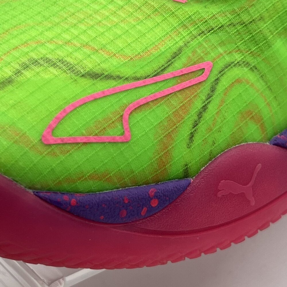 Puma MB.01 LaMelo Inverse Toxic Mens 8.5 Ball Shoes Neon Athletic Inverse Toxic - Picture 11 of 16